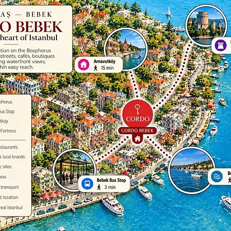 Apartment Stunning In Bebek - Manolya8 Istanbul